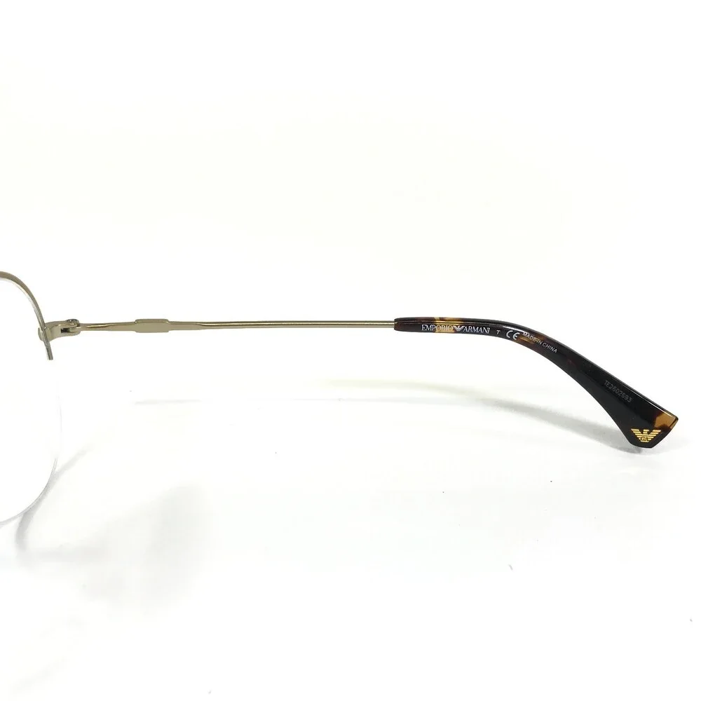 Emporio Armani Eyeglasses Frames EA1020 3002 Matte Pale Gold 55-15-140